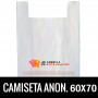 BOLSAS DE PLASTICO ASA CAMISETA ANONIMAS BLANCAS 60X70 GALGA 200