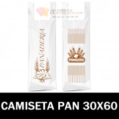 BOLSAS CAMISETA PAN ANÓNIMAS 30x60 G.55