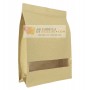 Bolsas de Papel Kraft Standup con Ventana 16x26+8