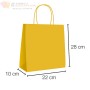 BOLSAS DE PAPEL ANÓNIMAS ASA RIZADA 22+10 X 28
