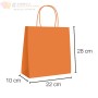 BOLSAS DE PAPEL ANÓNIMAS ASA RIZADA 22+10 X 28
