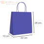 BOLSAS DE PAPEL ANÓNIMAS ASA RIZADA 22+10 X 28