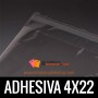 BOLSAS DE PLASTICO TRANSPARENTES POLIPROPILENO CON SOLAPA ADHESIVA 4X22