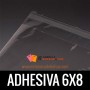 BOLSAS DE PLASTICO TRANSPARENTES POLIPROPILENO CON SOLAPA ADHESIVA 6X8