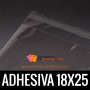BOLSAS DE PLASTICO TRANSPARENTES POLIPROPILENO CON SOLAPA ADHESIVA 18X25