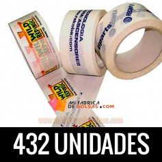 ROLLOS DE PRECINTO INDUSTRIAL PERSONALIZADOS  12 CAJAS