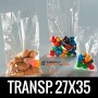 BOLSAS DE PLASTICO TRANSPARENTES POLIETILENO 27X30