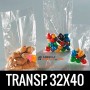 BOLSAS DE PLASTICO TRANSPARENTES POLIETILENO 32X40