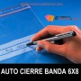 BOLSAS DE PLASTICO TRANSPARENTES CON AUTOCIERRE Y BANDAS 6X8