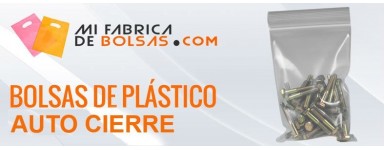 BOLSAS DE PLASICO CON AUTOCIERRE ZIP SIN BANDAS